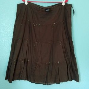 Torrid beaded broomstick swing skirt size 18